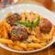 italian meatballs and pasts