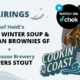 Keeper's Stout with winter soup