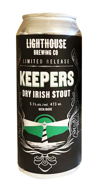 Keepers Stout from Lighthouse Brewery