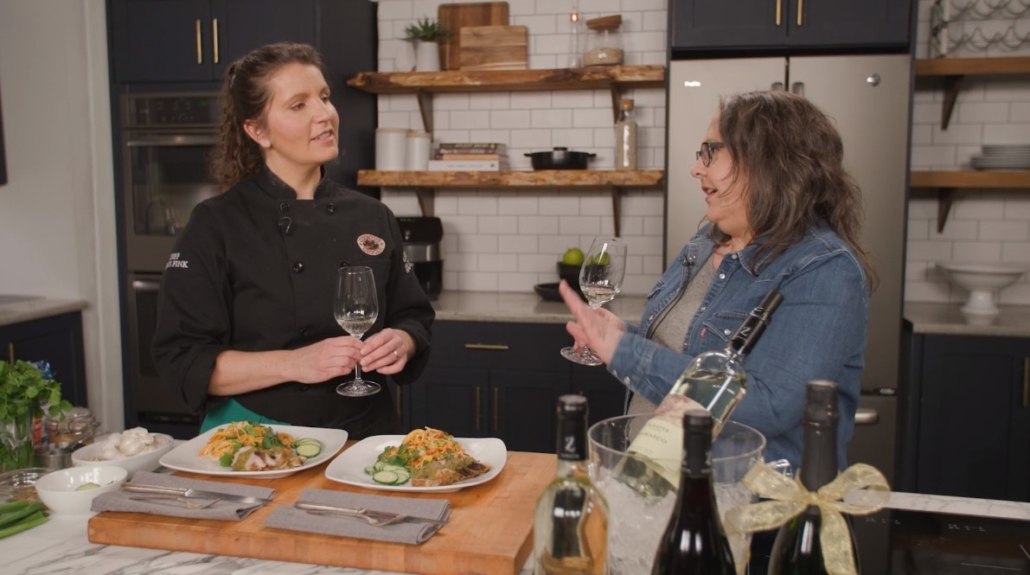 Chef Heidi and Sheila Bailes from Zanatta