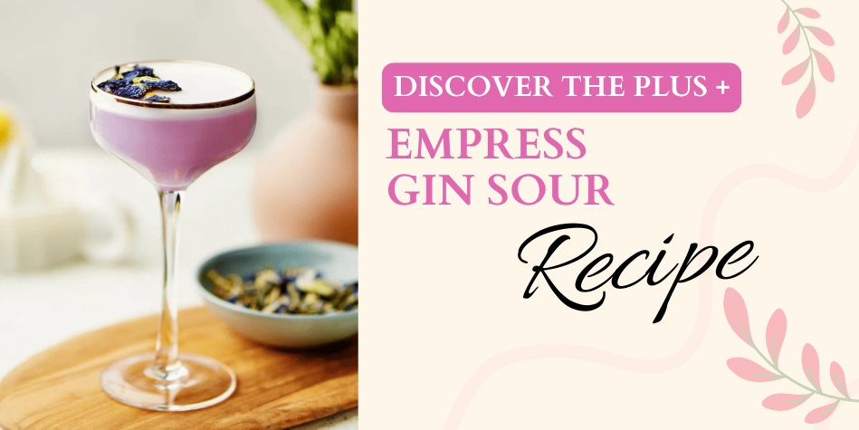 Empress Gin Sour Cocktail Recipe Thumbnail