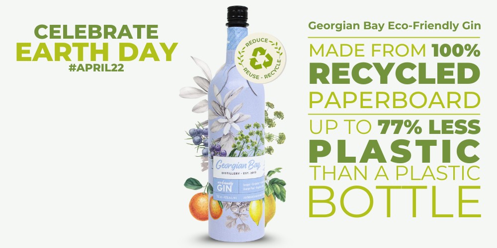 Sustainable Georgian Bay Eco-Friendly Gin Earth Day Blog