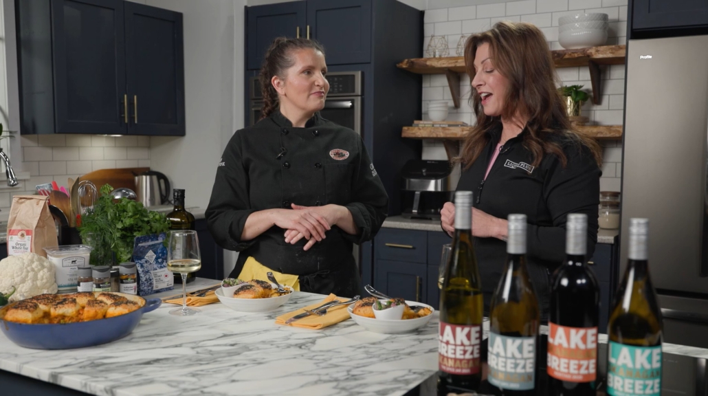 Chef Heidi and Sheryl Tilley