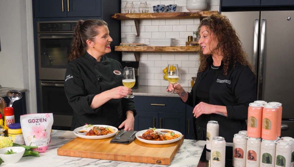 Chef Heidi and Sheryl Tilley