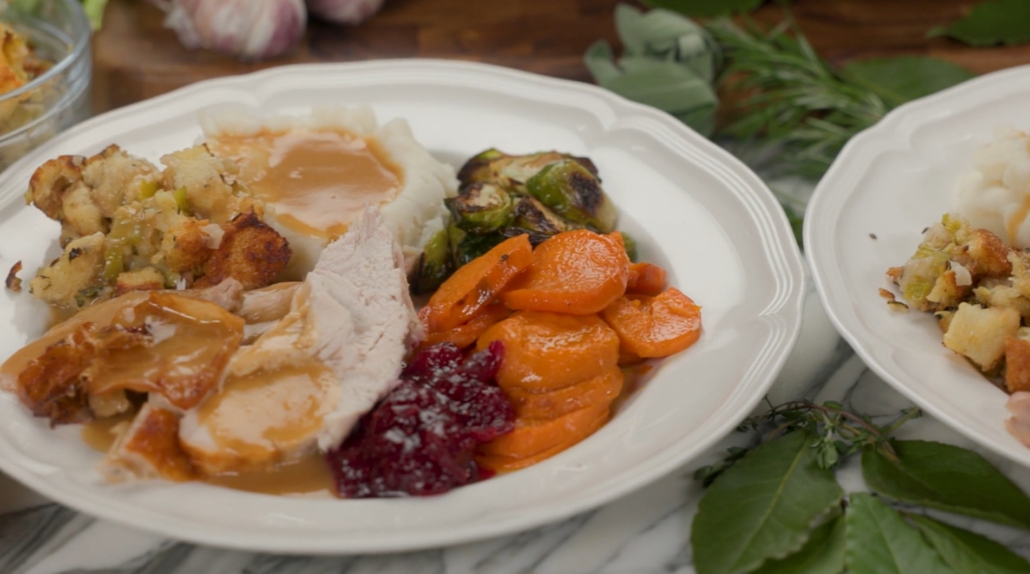Chef Heidi's Simple Roasted Turkey Dinner