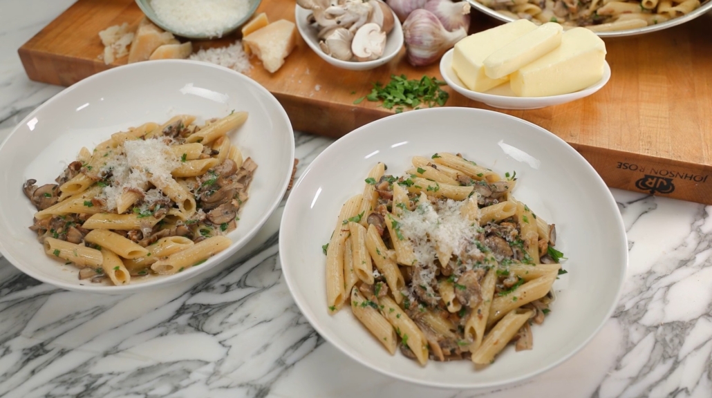 Chef Heidi's Wild Mushroom Pasta