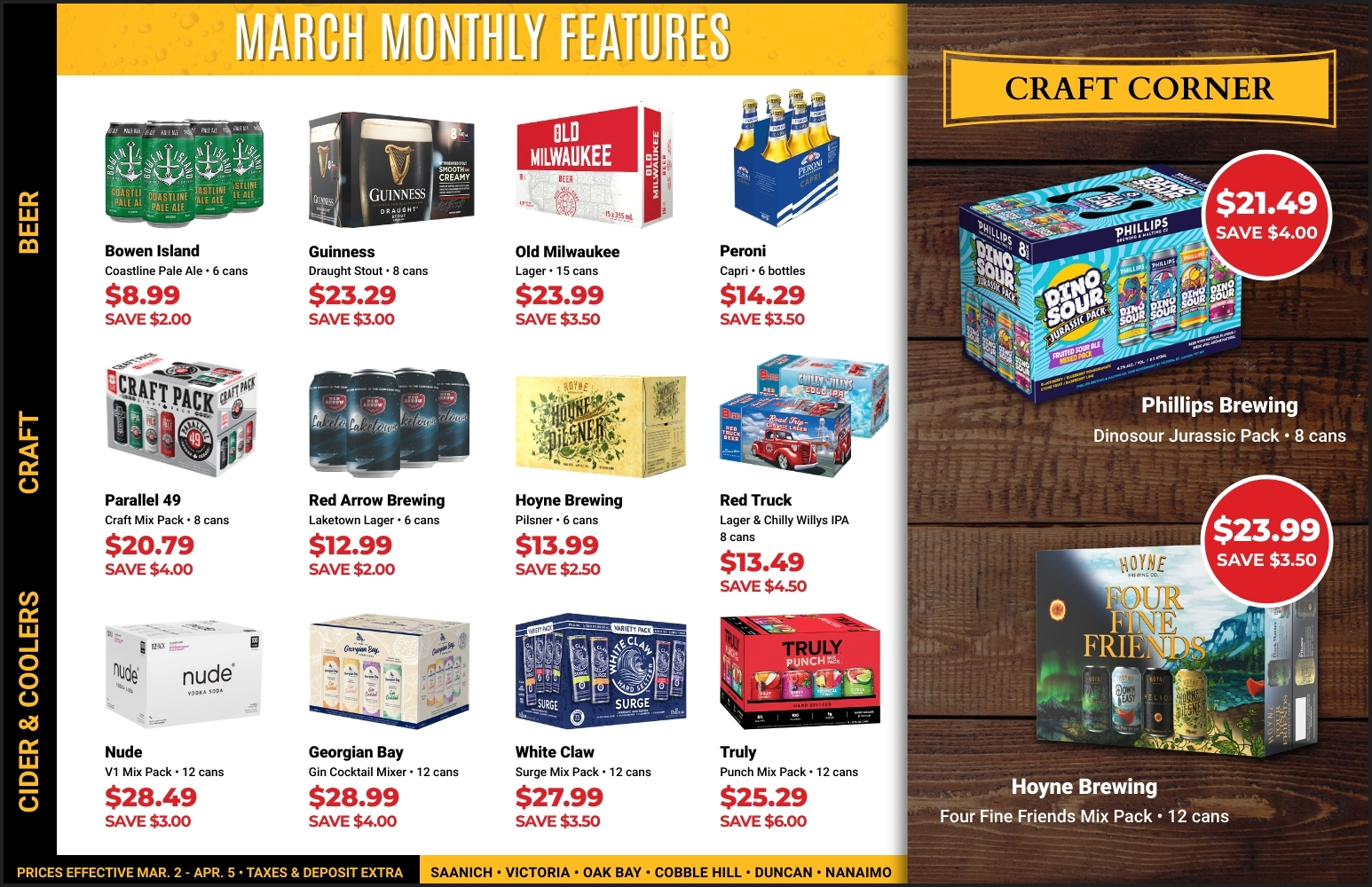 March 2026 Flyer (Beer)