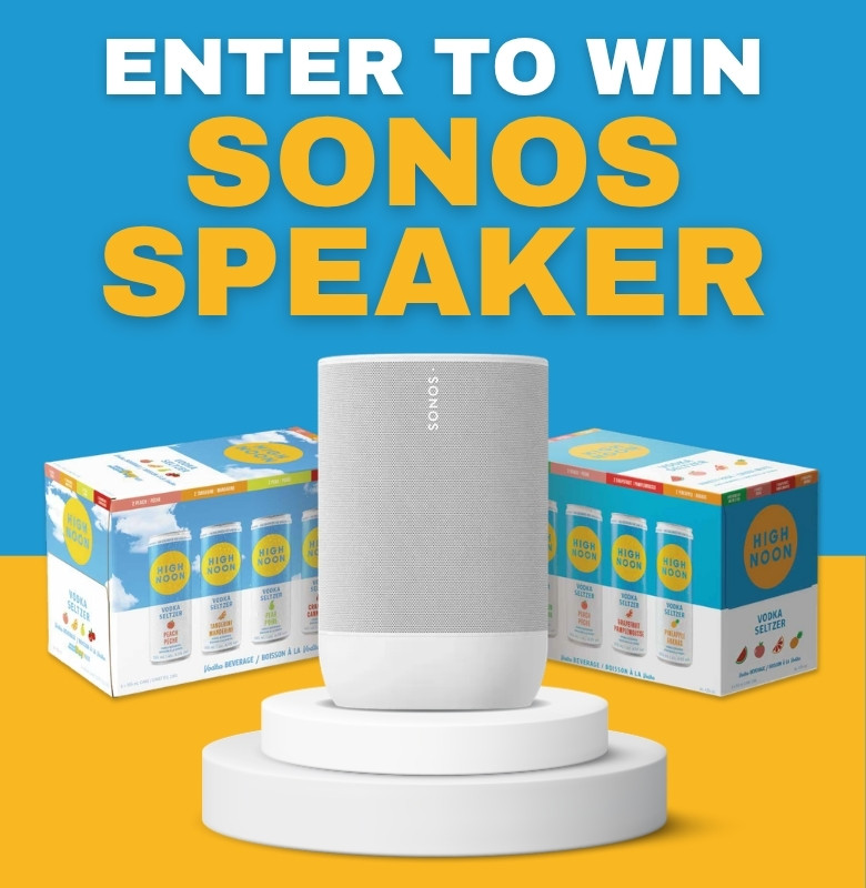 High Noon Sonos Speaker Giveaway