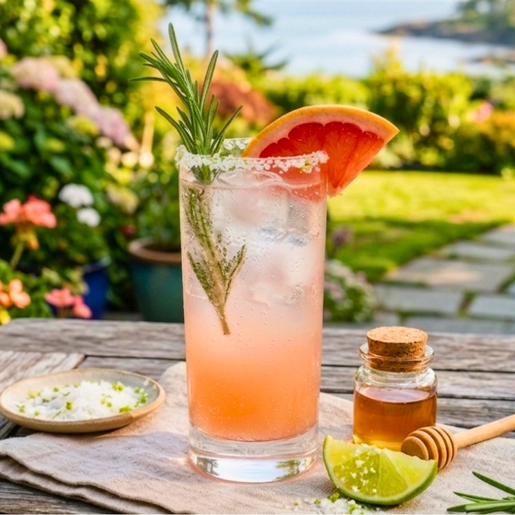 The Honey-Grapefruit Paloma Cocktail Recipe