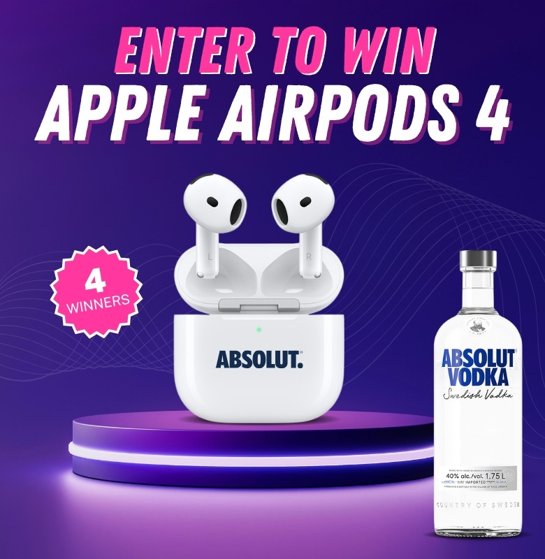 Absolut AirPods 4 Giveaway