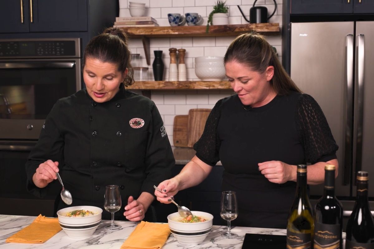 Chef Heidi and Shanyn Ward