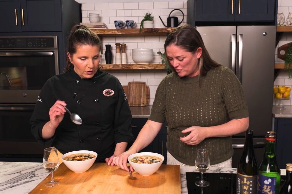 Chef Heidi and Shanyn Ward