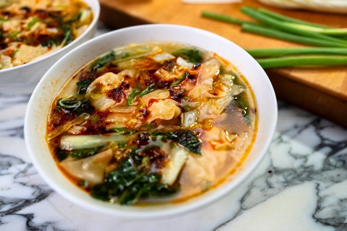 Chef Heidi's Turkey Wonton Soup